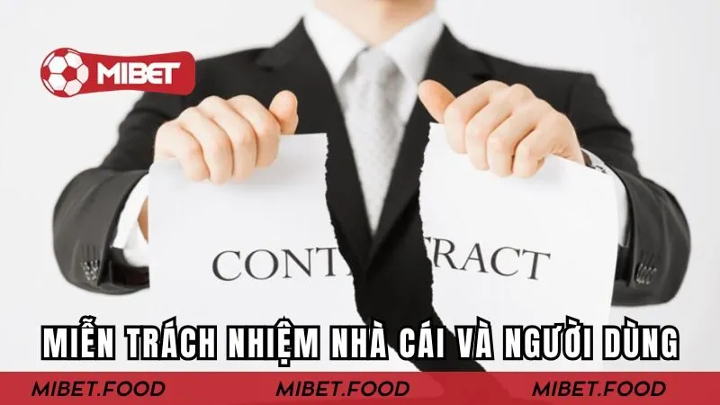 Quy định miễn trừ trách nhiệm giữa nhà cái và người dùng