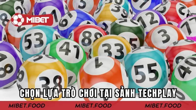 Chọn lựa trò chơi tương thích tại sảnh TechPlay